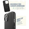 image:imageSmartish iPhone 17 MagSafe Case  Gripmunk Magnetic Slim Case Lightweight  Protective Thin Grip Cover with Microfiber Lining for Apple iPhone 17  Custom PrintBlack Tie Affair MagSafe