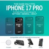 image:imageSmartish iPhone 17 MagSafe Case  Gripmunk Magnetic Slim Case Lightweight  Protective Thin Grip Cover with Microfiber Lining for Apple iPhone 17  Custom PrintBlack Tie Affair MagSafe