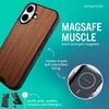 image:imageSmartish iPhone 17 MagSafe Case  Gripmunk Magnetic Slim Case Lightweight  Protective Thin Grip Cover with Microfiber Lining for Apple iPhone 17  Custom PrintWalnut Woods MagSafe