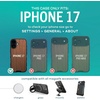 image:imageSmartish iPhone 17 MagSafe Case  Gripmunk Magnetic Slim Case Lightweight  Protective Thin Grip Cover with Microfiber Lining for Apple iPhone 17  Custom PrintWalnut Woods MagSafe