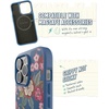 image:imageSmartish iPhone 17 MagSafe Case  Gripmunk Magnetic Slim Case Lightweight  Protective Thin Grip Cover with Microfiber Lining for Apple iPhone 17  Custom PrintFlirty Floral MagSafe