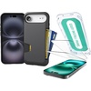 image:imageSmartish iPhone 17 MagSafe Case  Screen Protector  Magnetic Slim Case  Protective Thin Grip Cover  2Pack Tempered Glass Screen Protectors for Apple iPhone 17  Black Tie AffairWallet Case
