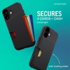 image:imageSmartish iPhone 17 MagSafe Case  Screen Protector  Magnetic Slim Case  Protective Thin Grip Cover  2Pack Tempered Glass Screen Protectors for Apple iPhone 17  Black Tie AffairWallet Case