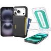 image:imageSmartish iPhone 17 MagSafe Case  Screen Protector  Magnetic Slim Case  Protective Thin Grip Cover  2Pack Tempered Glass Screen Protectors for Apple iPhone 17  Black Tie AffairWallet Case