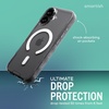 image:imageSmartish iPhone 17 MagSafe Case  Screen Protector  Magnetic Slim Case  Protective Thin Grip Cover  2Pack Tempered Glass Screen Protectors for Apple iPhone 17  Black Tie AffairMagSafe Clear Case