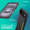 image:imageSmartish iPhone 17 MagSafe Case  Screen Protector  Magnetic Slim Case  Protective Thin Grip Cover  2Pack Tempered Glass Screen Protectors for Apple iPhone 17  Black Tie AffairWallet Case