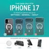 image:imageSmartish iPhone 17 MagSafe Clear Case  Gripmunk Magnetic Slim Case Lightweight  Protective AntiYellowing Thin Grip Clear Cover for Apple iPhone 17  Clearly ClearClearly Clear MagSafe