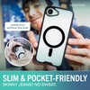 image:imageSmartish iPhone 17 MagSafe Clear Case  Gripmunk Magnetic Slim Case Lightweight  Protective AntiYellowing Thin Grip Clear Cover for Apple iPhone 17  Clearly ClearClearly Black MagSafe