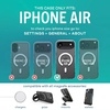 image:imageSmartish iPhone 17 MagSafe Clear Case  Gripmunk Magnetic Slim Case Lightweight  Protective AntiYellowing Thin Grip Clear Cover for Apple iPhone 17  Clearly Clear  Custom PrintClearly Clear MagSafe