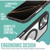 image:imageSmartish iPhone 17 MagSafe Clear Case  Gripmunk Magnetic Slim Case Lightweight  Protective AntiYellowing Thin Grip Clear Cover for Apple iPhone 17  Clearly ClearClearly Black MagSafe