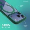 image:imageSmartish iPhone 17 MagSafe Clear Case  Gripmunk Magnetic Slim Case Lightweight  Protective AntiYellowing Thin Grip Clear Cover for Apple iPhone 17  Clearly Clear  Custom PrintClearly Green MagSafe