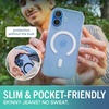 image:imageSmartish iPhone 17 MagSafe Clear Case  Gripmunk Magnetic Slim Case Lightweight  Protective AntiYellowing Thin Grip Clear Cover for Apple iPhone 17  Clearly ClearClearly Clear MagSafe