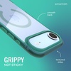 image:imageSmartish iPhone 17 MagSafe Clear Case  Gripmunk Magnetic Slim Case Lightweight  Protective AntiYellowing Thin Grip Clear Cover for Apple iPhone 17  Clearly ClearClearly Green MagSafe