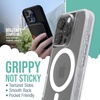 image:imageSmartish iPhone 17 MagSafe Clear Case  Gripmunk Magnetic Slim Case Lightweight  Protective AntiYellowing Thin Grip Clear Cover for Apple iPhone 17  Clearly Clear  Custom PrintClearly Clear MagSafe