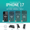 image:imageSmartish iPhone 17 MagSafe Clear Case  Gripmunk Magnetic Slim Case Lightweight  Protective AntiYellowing Thin Grip Clear Cover for Apple iPhone 17  Clearly Clear  Custom PrintMore Prints MagSafe