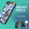 image:imageSmartish iPhone 17 MagSafe Clear Case  Gripmunk Magnetic Slim Case Lightweight  Protective AntiYellowing Thin Grip Clear Cover for Apple iPhone 17  Clearly ClearBlue Blossoms MagSafe