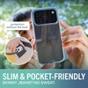 image:imageSmartish iPhone 17 MagSafe Clear Case  Gripmunk Magnetic Slim Case Lightweight  Protective AntiYellowing Thin Grip Clear Cover for Apple iPhone 17  Clearly Clear  Custom PrintClearly Clear