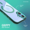 image:imageSmartish iPhone 17 MagSafe Clear Case  Gripmunk Magnetic Slim Case Lightweight  Protective AntiYellowing Thin Grip Clear Cover for Apple iPhone 17  Clearly Clear  Custom PrintClearly Green MagSafe