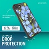 image:imageSmartish iPhone 17 MagSafe Clear Case  Gripmunk Magnetic Slim Case Lightweight  Protective AntiYellowing Thin Grip Clear Cover for Apple iPhone 17  Clearly ClearBlue Blossoms MagSafe