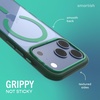 image:imageSmartish iPhone 17 MagSafe Clear Case  Gripmunk Magnetic Slim Case Lightweight  Protective AntiYellowing Thin Grip Clear Cover for Apple iPhone 17  Clearly Clear  Custom PrintClearly Green MagSafe