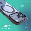 image:imageSmartish iPhone 17 MagSafe Clear Case  Gripmunk Magnetic Slim Case Lightweight  Protective AntiYellowing Thin Grip Clear Cover for Apple iPhone 17  Clearly Clear  Custom PrintClearly Black MagSafe
