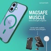 image:imageSmartish iPhone 17 MagSafe Clear Case  Gripmunk Magnetic Slim Case Lightweight  Protective AntiYellowing Thin Grip Clear Cover for Apple iPhone 17  Clearly Clear  Custom PrintClearly Green MagSafe