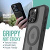 image:imageSmartish iPhone 17 MagSafe Clear Case  Gripmunk Magnetic Slim Case Lightweight  Protective AntiYellowing Thin Grip Clear Cover for Apple iPhone 17  Clearly Clear  Custom PrintClearly Black MagSafe