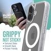 image:imageSmartish iPhone 17 MagSafe Clear Case  Gripmunk Magnetic Slim Case Lightweight  Protective AntiYellowing Thin Grip Clear Cover for Apple iPhone 17  Clearly ClearClearly Clear MagSafe