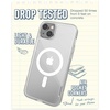 image:imageSmartish iPhone 17 MagSafe Clear Case  Gripmunk Magnetic Slim Case Lightweight  Protective AntiYellowing Thin Grip Clear Cover for Apple iPhone 17  Clearly Clear  Custom PrintClearly Clear MagSafe