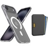 image:imageSmartish iPhone 17 MagSafe Clear Case  MagSafe Wallet  Magnetic Slim Case  AntiYellow Thin Grip Cover  Detachable Wallet  Magnetic Card Holder for Apple iPhone 17  Clearly ClearMagSafe Clear Case