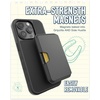 image:imageSmartish iPhone 17 MagSafe Clear Case  MagSafe Wallet  Magnetic Slim Case  AntiYellow Thin Grip Cover  Detachable Wallet  Magnetic Card Holder for Apple iPhone 17  Clearly ClearMagSafe Case