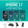 image:imageSmartish iPhone 17 Pro MagSafe Case  Gripmunk Slim  Protective  Out of Shape  Drop Tested 6FT  Wireless Charging  Geometric Design  Hexagon Pattern  Fits Apple iPhone 17 ProStacked Citrus