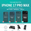 image:imageSmartish iPhone 17 Pro MagSafe Case  Gripmunk Slim  Protective  Out of Shape  Drop Tested 6FT  Wireless Charging  Geometric Design  Hexagon Pattern  Fits Apple iPhone 17 ProOrdered Interference