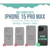 image:imageSmartish iPhone 17 Screen Protector  2Pack Tempered Glass Screen Protectors  Cleaning Kit  Tuff Sheet  9H Easy Install Frame Scratch Resistant CaseFriendly for Apple iPhone 17Screen Protectors