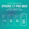 image:imageSmartish iPhone 17 Screen Protector  2Pack Tempered Glass Screen Protectors  Cleaning Kit  Tuff Sheet  9H Easy Install Frame Scratch Resistant CaseFriendly for Apple iPhone 17Privacy Screen Protectors