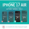 image:imageSmartish iPhone 17e16e Wallet Case  Phone Wristlet  Slim  Protective Phone Case Credit Card Holder  Detachable Wrist Strap Loop for Apple iPhone 17e16e  Black Tie AffairiPhone Air