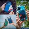 image:imageSmartish iPhone 17e16e Wallet Case  Phone Wristlet  Slim  Protective Phone Case Credit Card Holder  Detachable Wrist Strap Loop for Apple iPhone 17e16e  Black Tie AffairiPhone 17 Pro