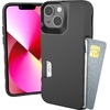 image:imageSmartish iPhone 17e16e Wallet Case  Wallet Slayer Vol 1 Slim  Protective Credit Card Holder  Drop Tested Hidden Credit Card Slot Cover for Apple iPhone 17e16e  Walnut WoodsBlack Tie Affair