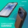 image:imageSmartish iPhone 17e16e Wallet Case  Wallet Slayer Vol 1 Slim  Protective Credit Card Holder  Drop Tested Hidden Credit Card Slot Cover for Apple iPhone 17e16e  Walnut WoodsWalnut Woods