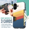 image:imageSmartish iPhone 17e16e Wallet Case  Wallet Slayer Vol 1 Slim  Protective Credit Card Holder  Drop Tested Hidden Credit Card Slot Cover for Apple iPhone 17e16e  Walnut WoodsStriped Up