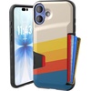 image:imageSmartish iPhone 17e16e Wallet Case  Wallet Slayer Vol 1 Slim  Protective Credit Card Holder  Drop Tested Hidden Credit Card Slot Cover for Apple iPhone 17e16e  Walnut WoodsStriped Up