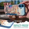 image:imageSmartish iPhone 17e16e Wallet Case  Wallet Slayer Vol 1 Slim  Protective Credit Card Holder  Drop Tested Hidden Credit Card Slot Cover for Apple iPhone 17e16e  Walnut WoodsWildflower Fields
