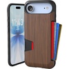 image:imageSmartish iPhone 17e16e Wallet Case  Wallet Slayer Vol 1 Slim  Protective Credit Card Holder  Drop Tested Hidden Credit Card Slot Cover for Apple iPhone 17e16e  Walnut WoodsWalnut Woods