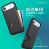 image:imageSmartish iPhone 17e16e Wallet Case  Wallet Slayer Vol 1 Slim  Protective Credit Card Holder  Drop Tested Hidden Credit Card Slot Cover for Apple iPhone 17e16e  Walnut WoodsBlack Tie Affair