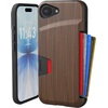 image:imageSmartish iPhone 17e16e Wallet Case  Wallet Slayer Vol 1 Slim  Protective Credit Card Holder  Drop Tested Hidden Credit Card Slot Cover for Apple iPhone 17e16e  Walnut WoodsWalnut Woods