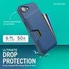 image:imageSmartish iPhone 17e16e Wallet Case  Wallet Slayer Vol 1 Slim  Protective Credit Card Holder  Drop Tested Hidden Credit Card Slot Cover for Apple iPhone 17e16e  Walnut WoodsBlues on The Green