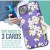 image:imageSmartish iPhone 17e16e Wallet Case  Wallet Slayer Vol 1 Slim  Protective Credit Card Holder  Drop Tested Hidden Credit Card Slot Cover for Apple iPhone 17e16e  Walnut WoodsVery Cherry Blossom