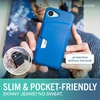 image:imageSmartish iPhone 17e16e Wallet Case  Wallet Slayer Vol 1 Slim  Protective Credit Card Holder  Drop Tested Hidden Credit Card Slot Cover for Apple iPhone 17e16e  Walnut WoodsBlues on The Green