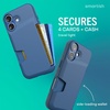 image:imageSmartish iPhone 17e16e Wallet Case  Wallet Slayer Vol 1 Slim  Protective Credit Card Holder  Drop Tested Hidden Credit Card Slot Cover for Apple iPhone 17e16e  Walnut WoodsBlues on The Green