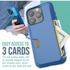 image:imageSmartish iPhone 17e16e Wallet Case  Wallet Slayer Vol 1 Slim  Protective Credit Card Holder  Drop Tested Hidden Credit Card Slot Cover for Apple iPhone 17e16e  Walnut WoodsBlues on The Green